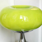 Afbeelding laden in galerijweergave, Lollora Decoratieve Tafellamp – Sculpturale Glasaccentverlichting voor Slaapkamer of Woonkamer