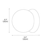 Cargar imagen en el visor de la Galería, Luz de Pared Exterior de Travertino Asteroide