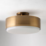 Load image into Gallery viewer, Bolvira Metal Flush Mount - Contemporary Ceiling Light with Subtle Glow
