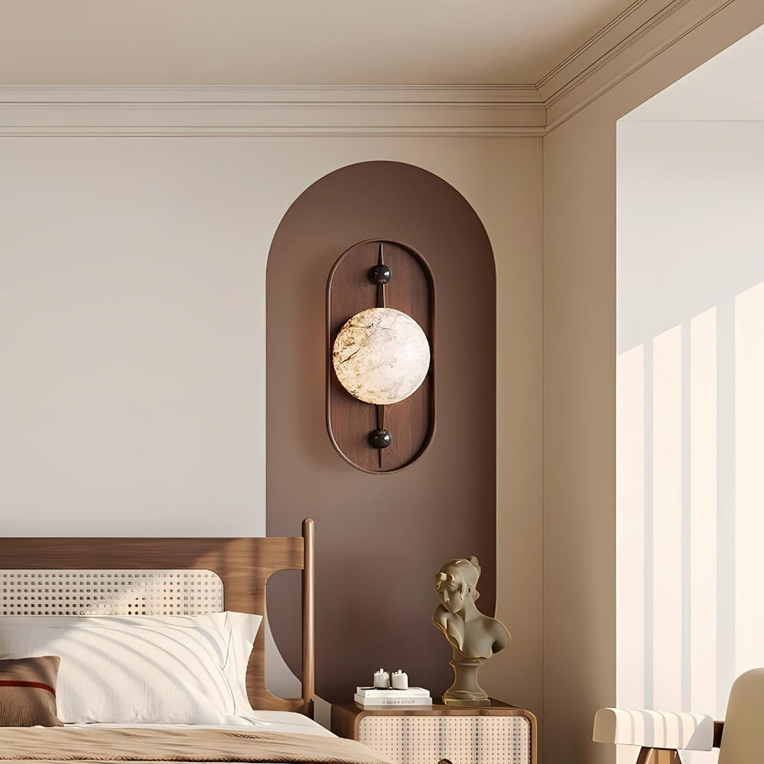 Applique murale Bezel en albâtre