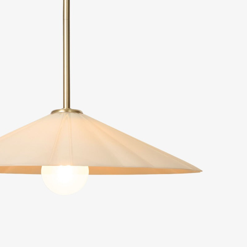 Suspension à Hauteur Réglable Mivie - Design Moderne en Verre Ondulé pour Salles à Manger et Cuisines