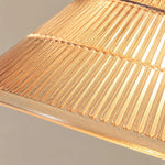 Cargar imagen en el visor de la Galería, Pleated amber shade edge detail
