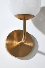 Afbeelding laden in galerijweergave, Pawrior Moderne Organische Glazen Bol Wandlamp - Nordic Cloud Ontwerp Wandkandelaar

