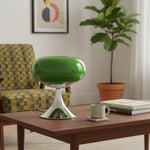 Afbeelding laden in galerijweergave, Lollora Decoratieve Tafellamp – Sculpturale Glasaccentverlichting voor Slaapkamer of Woonkamer