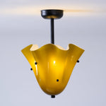 Load image into Gallery viewer, Bellina Decorative Glass Ceiling Light - Modern Sculptural Flush Mount
