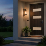 Afbeelding laden in galerijweergave, Karbonis Moderne Buitenmuurlamp - Bewegingssensor Beveiligingslamp voor Portiek en Tuin