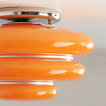 Afbeelding laden in galerijweergave, Cirren Gelaagde Plafondlamp – Artistieke Cirkelvormige Silhouet Plafondlamp voor Eetgedeelte