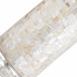 Load image into Gallery viewer, Beamira Natural Shell Mica Table Lamp – Handmade Crafted for Bedroom or Living Room