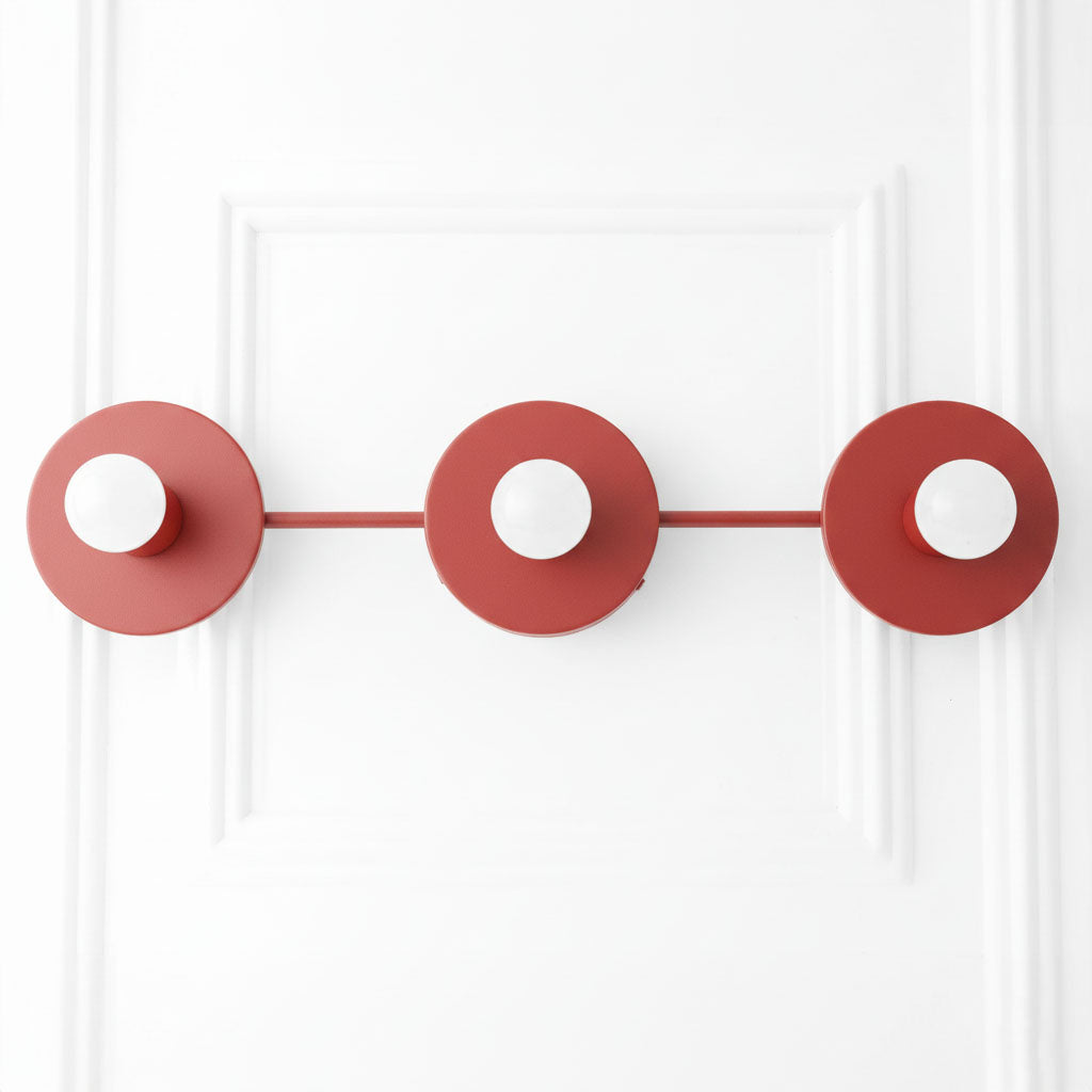 Radiro Globe Triple Sphere Modern Vanity Light for Bathroom