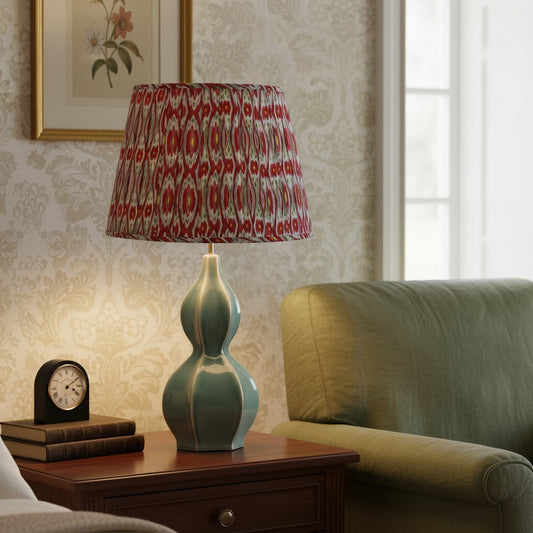 Thalune Table Lamp in Seaweed Ceramic – Sculptural Coastal Glow for Bedrooms and Living Rooms