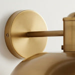 Load image into Gallery viewer, Cordax Industrial Modern Wall Lamp – Soft Opal Glass Glow for Hallway or Bedroom