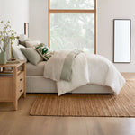 Load image into Gallery viewer, Brina Glass USB Table Lamp - Modern Bedside Desk Light with Style
