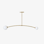 Lámpara colgante de cristal Arden – Diseño geométrico minimalista para interiores modernos