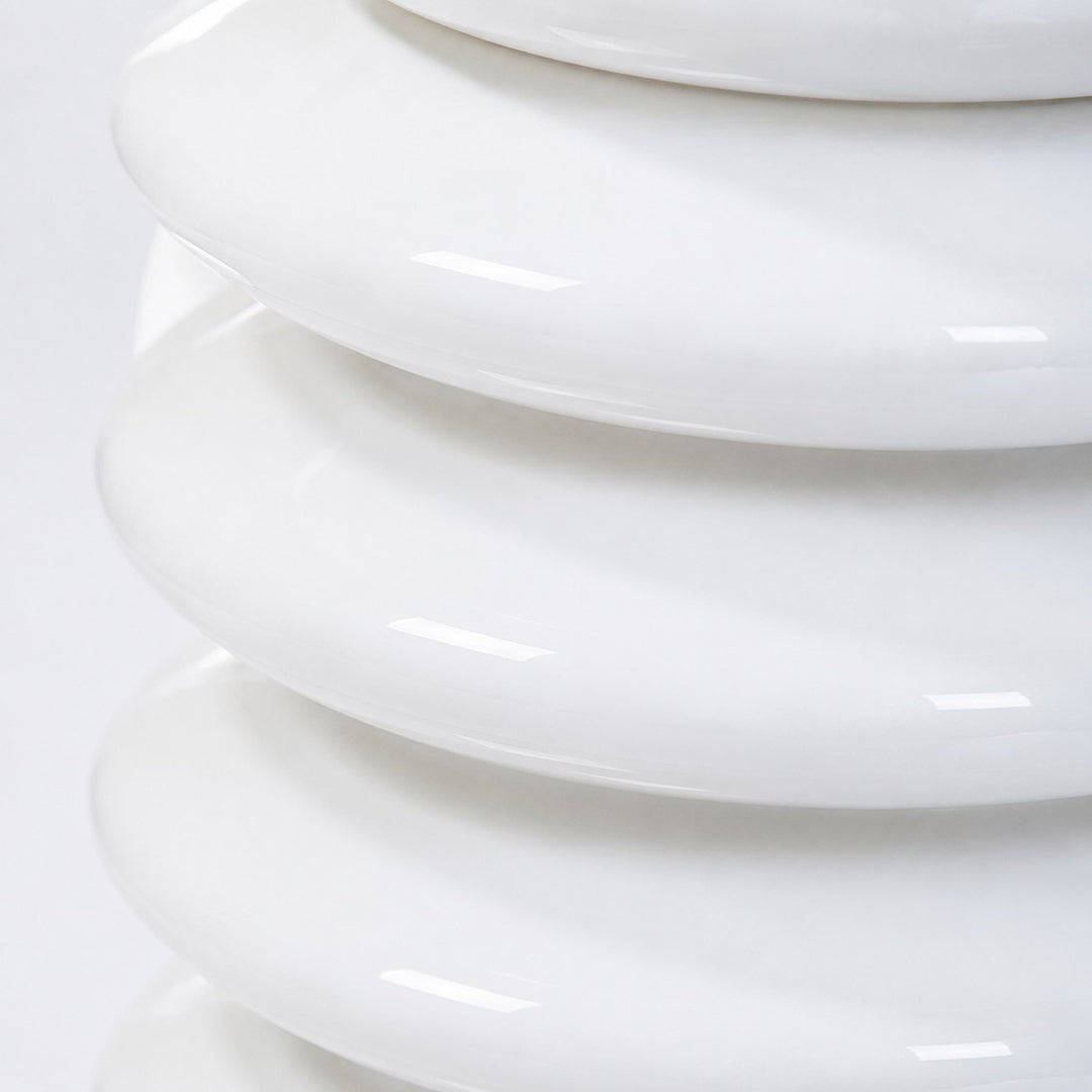 Ribbed Glass Pendant Light