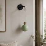 Załaduj obraz do przeglądarki galerii, Glintap Nordic Globe Wall Mounted Light – Minimal Accent Lamp for Bedroom Interior
