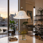 Carica l'immagine nella visualizzazione Galleria, Lunavera Artistic Capiz Shell Hanging Light Contemporary Minimalist Hanging Lamp for Multiple Rooms