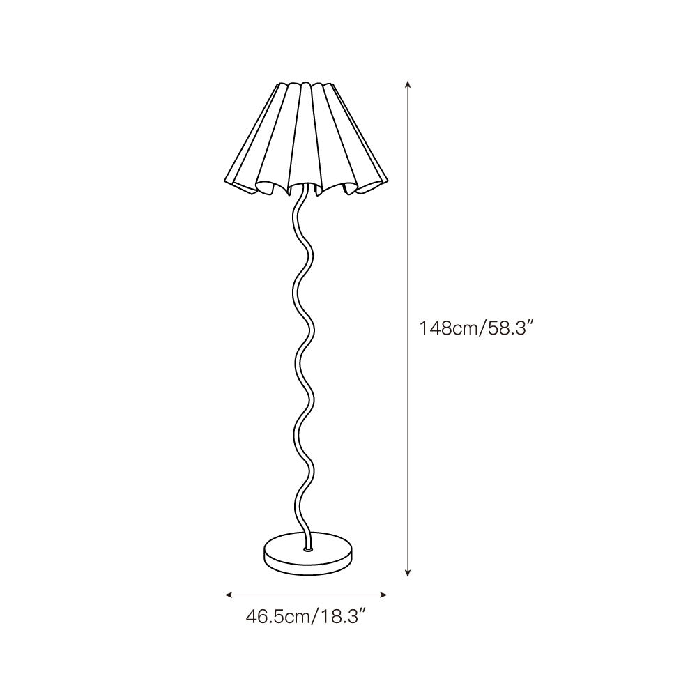 Lampa podłogowa Cora