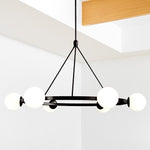 Load image into Gallery viewer, Brelia Round Light Chandelier - Modern Globe Chandelier in Stylish Design
