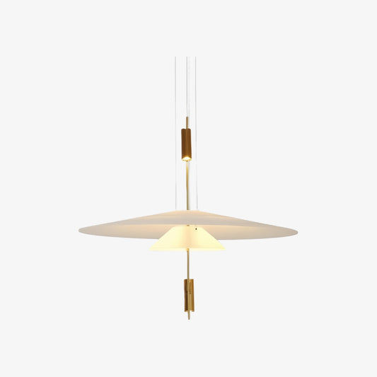 Plumeo Mehrschichtige Pendelleuchte – Minimalistische Leuchte für moderne Wohnzimmer N54