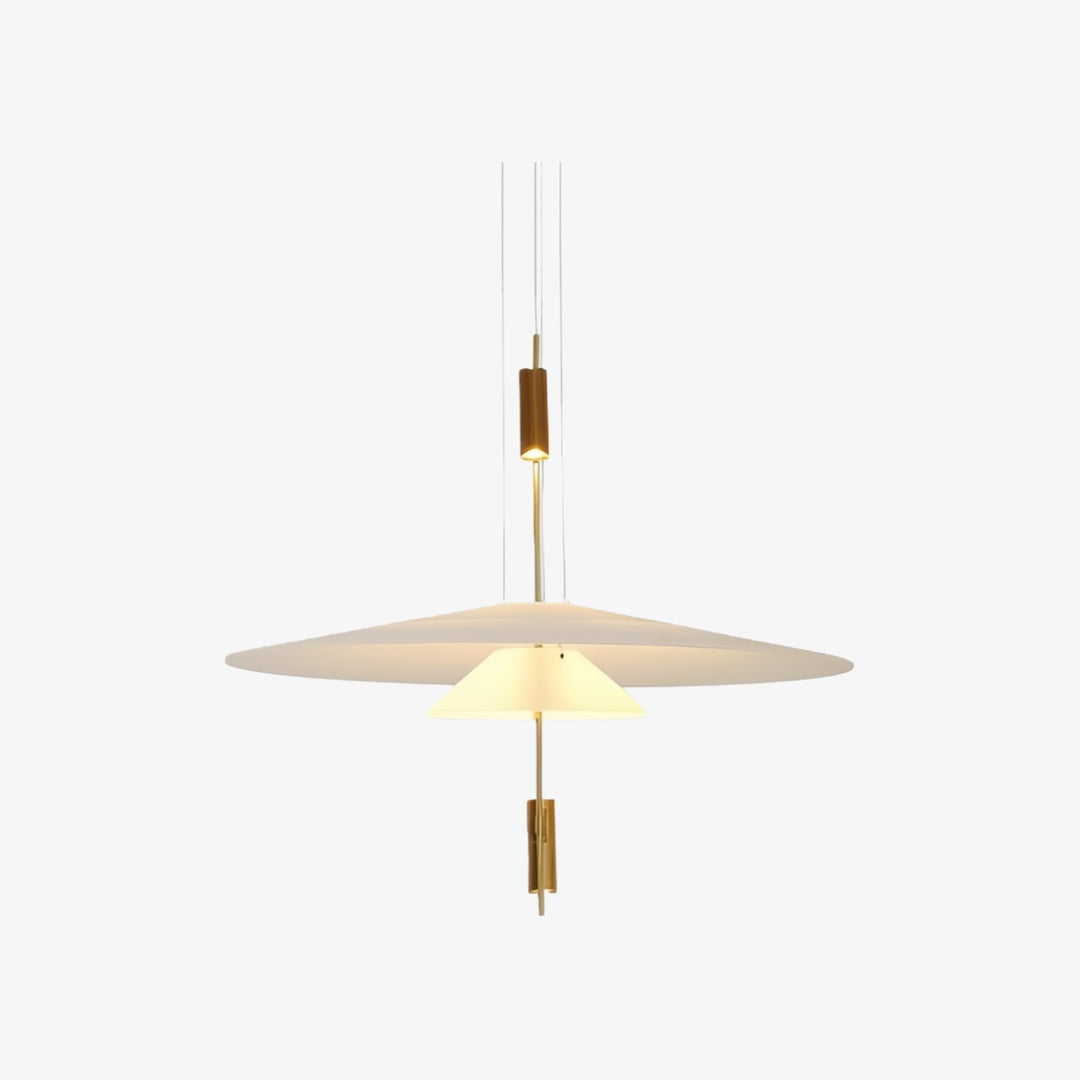 Plumeo Flamingo Meerdere Lagen Hanglamp - Minimalistisch Lichtarmatuur voor Moderne Woonkamers N54