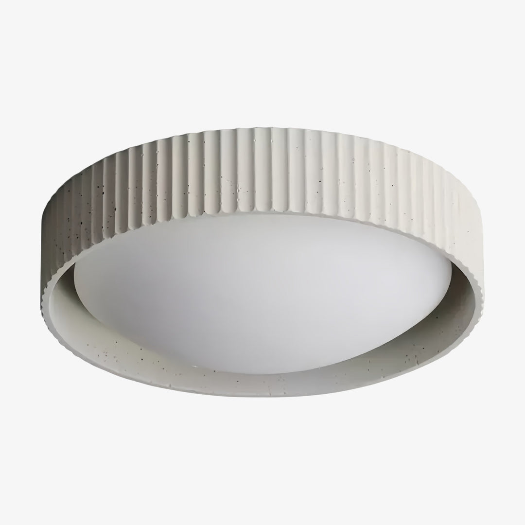 Acrion Moderne Runde Acryl LED-Deckenleuchte - Minimalistische Aufbaulampe für Wohnraum
