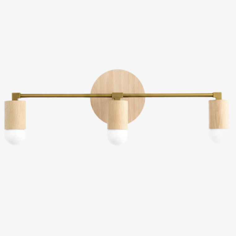 Mobilux Spherical Design Modern Natural Sconce for Bedroom & Study