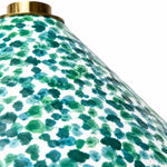 Załaduj obraz do przeglądarki galerii, Close view of the Liberty floral fabric shade