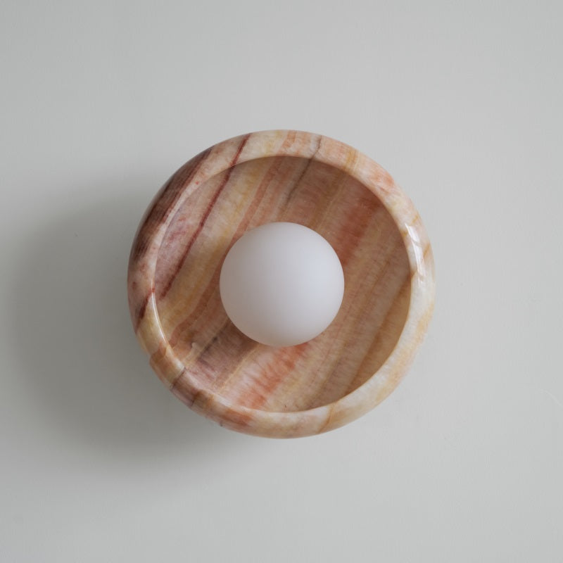 Piedra Marmor-Wandleuchte