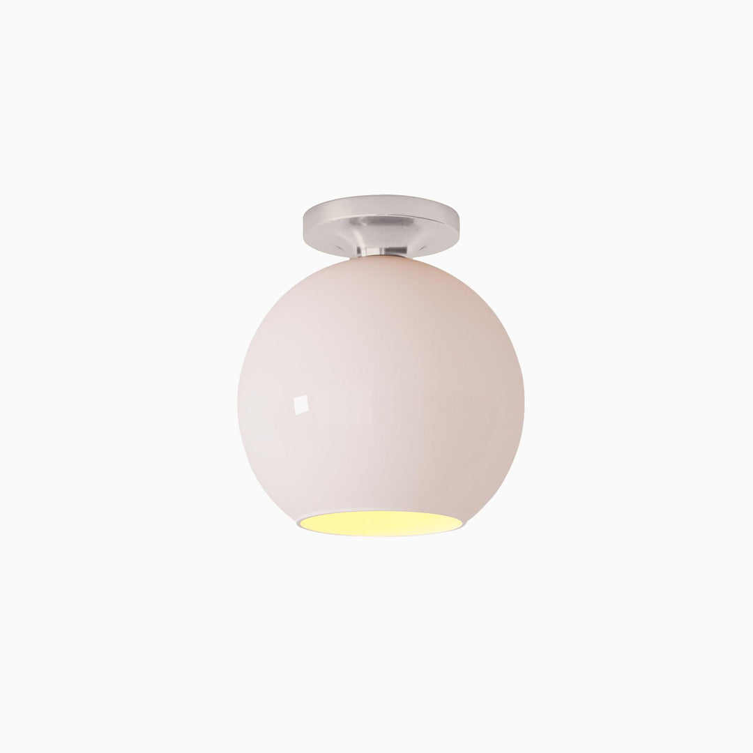 Selvion Modern Globe Pendant Light - Damp-Rated Bathroom Lighting - Luxe Glass Shade