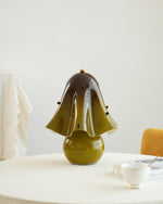 Load image into Gallery viewer, Bellina Decorative Table Lamp - Sculptural Bell Flower Shape
