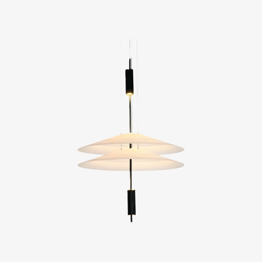Plumeo Mehrschichtige Pendelleuchte – Minimalistische Leuchte für moderne Wohnzimmer N54