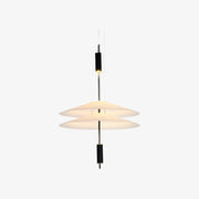 Lámpara Colgante Multicapa Plumeo - Luminaria Minimalista para Salones Modernos N54