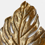 Afbeelding laden in galerijweergave, Close-up of hammered antique-gold leaf texture