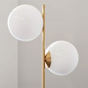 Brina Glass Multi-Light Floor Lamp - Modern Standing Light with Elegance
