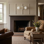 Load image into Gallery viewer, Glorica Glass Curved Arm Modern Wall Lamp for Bathroom &amp; Hallways
