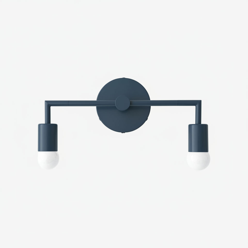 Mobilux Line Colorful Vanity Light - Modern Powder Coated Bathroom Sconce Fixture