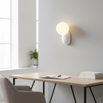 Cargar imagen en el visor de la Galería, Luz de Pared de Orbe de Vidrio Nórdico Luma