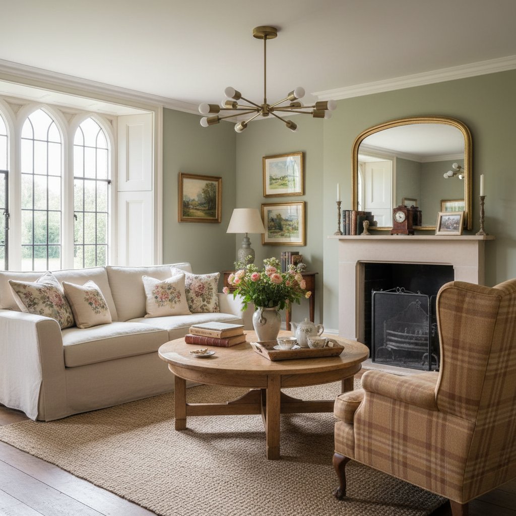 Mobilux Line Mid Century Sputnik Chandelier - Modern Brass Ceiling Light