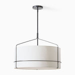 Load image into Gallery viewer, Horelia Pendant - Industrial Ceiling Light with Dark Bronze Metal
