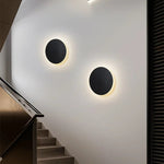Cargar imagen en el visor de la Galería, Luz de Pared LED Minimalista Moderna Nórdica Redonda de Aluminio