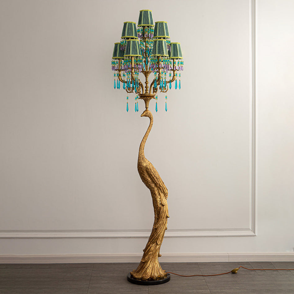 Perky Peacock Stehleuchte