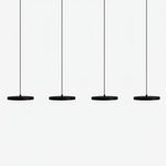Load image into Gallery viewer, Evanos Disc Design Pendant Light – Sculptural Iron Disc Style for Modern Dining Room