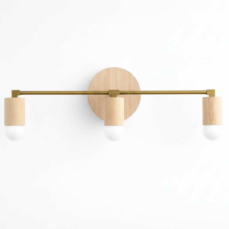 Mobilux Spherical Design Modern Natural Sconce for Bedroom & Study