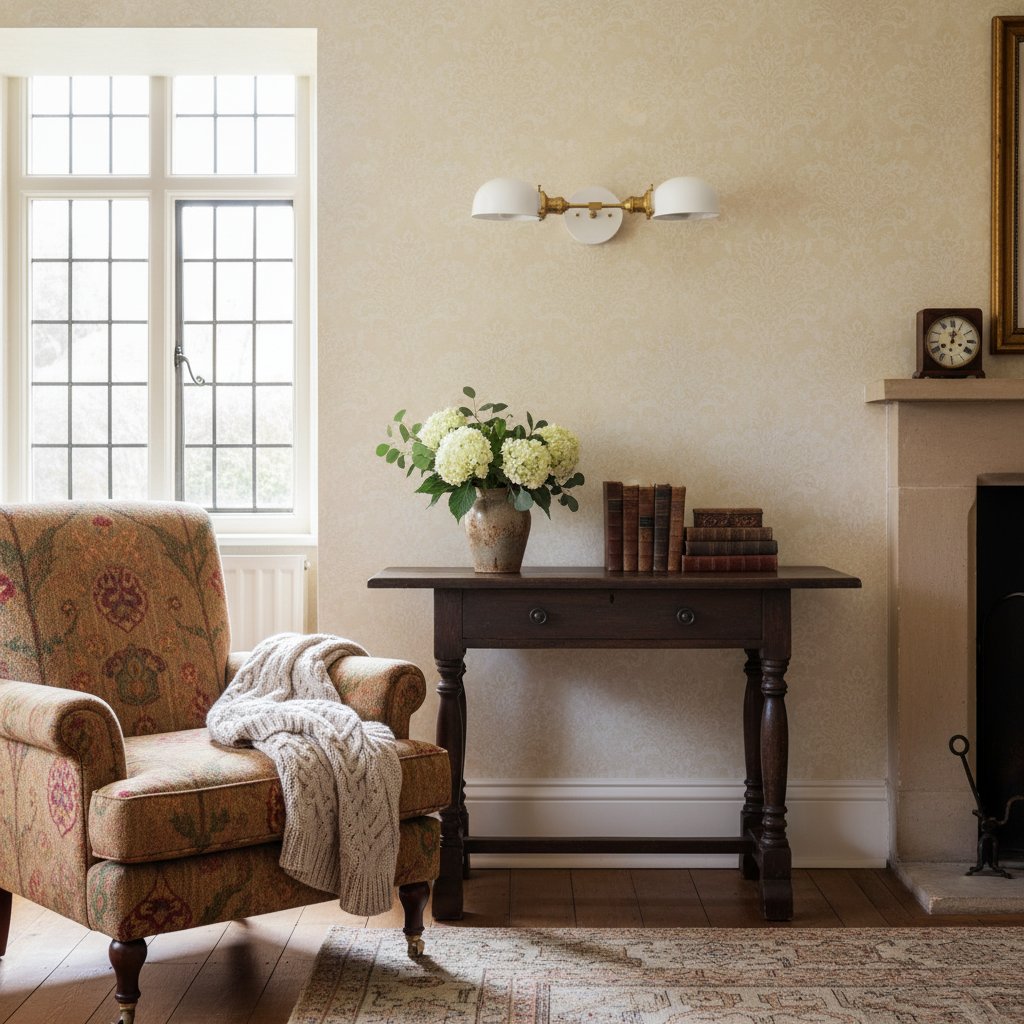 Ornato Luxe Vanity Light – Mid-Century Art Deco Wall Lamp for Bathroom