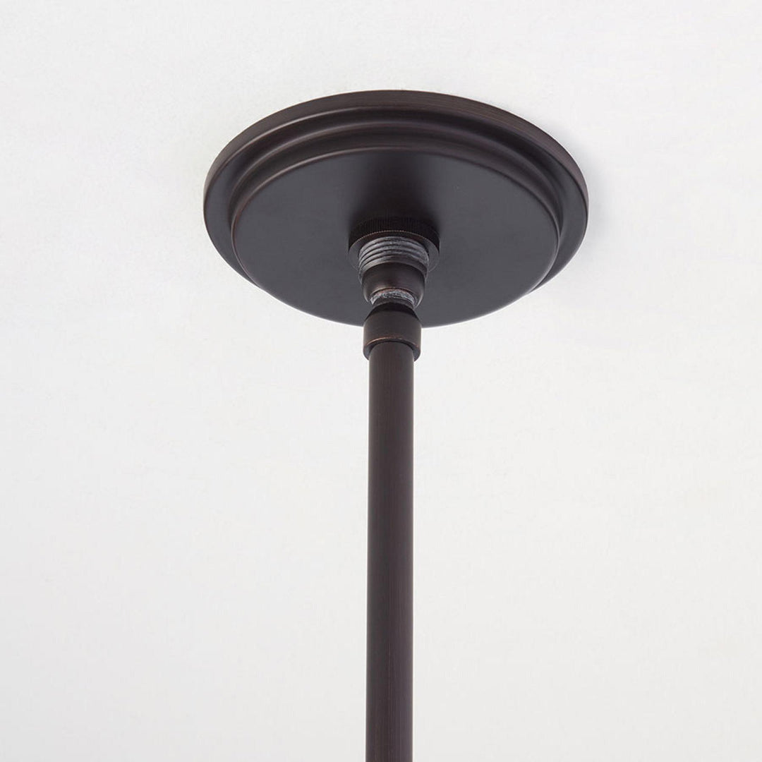 Ferrix Modern Outdoor Lantern Iron Pendant Lamp - Industial Glass Lighting Design