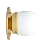 Load image into Gallery viewer, Opalume White Opal Glass Bulb-Globe Flush-Mount Ceiling Light for Entry &amp; Living Room
