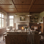 Load image into Gallery viewer, Curva Metal Antique Brass Chandelier - Modern Industrial Lighting Pendant
