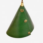 Cargar imagen en el visor de la Galería, leather pendant lamp detail