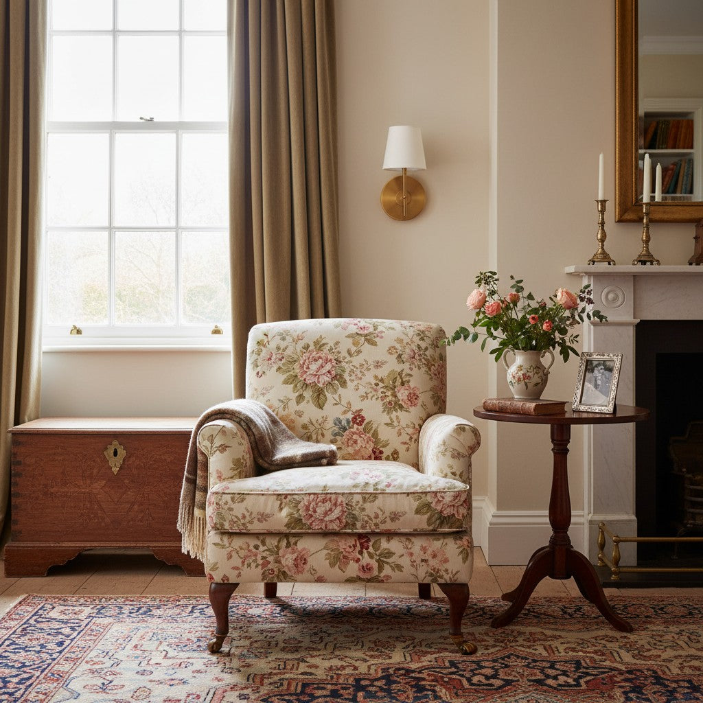 Vireli Brass Wall Sconce in Mid-Century Style for Bedroom & Hallway