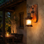 Cargar imagen en el visor de la Galería, Exterior Stone Wall Lighting Scene